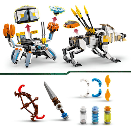 Lego® Horizon Adventures™ Aloy i Varl kontra wędrowiec w muszlach i ząb piły - 77037