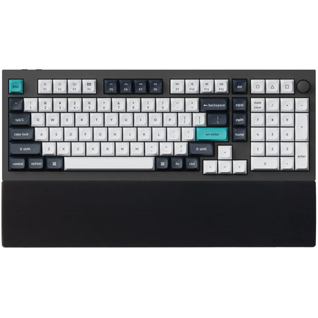 Podpórka pod nadgarstki Keychron silikonowa do Q12 Q5 Pro Q5 Max Q5 HE L3 (czarna)