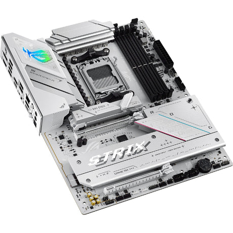 Płyta główna Asus ROG Strix B850-A Gaming Wi-Fi Socket AM5 (biała, 2,5 GB-LAN, Wi-Fi 7, BT, dźwięk, ATX)