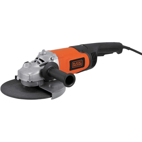 Szlifierka kątowa Black+decker bdgl2223-qs 2200w 230mm (czarno-pomarańczowa)
