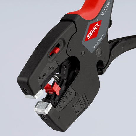 Szczypce do ściągania izolacji Knipex Nexstrip (czarno-czerwone)