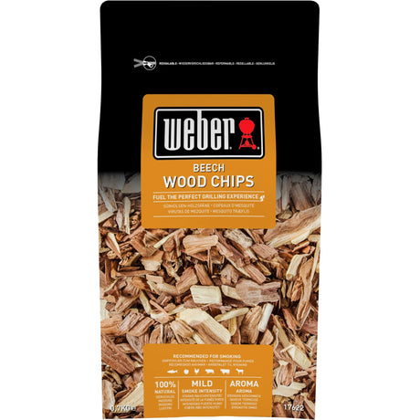 Zrębki wędzarnicze Weber z drewna bukowego (700 g)