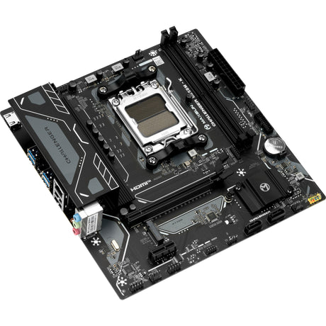 Płyta główna Maxsun MS-Challenger B850M-K z gniazdem AM5 (czarna, RAID, GB-LAN, dźwięk, µATX)