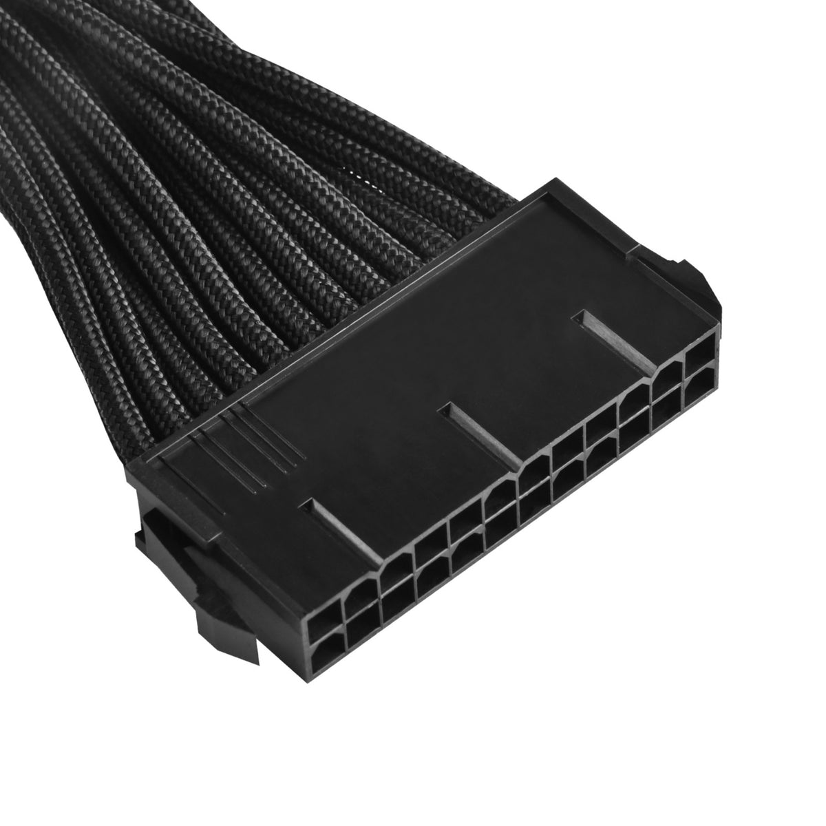 Kabel przedłużający Silverstone 24-pin ATX (czarny, 30 centymetrów, pp07-mbb)