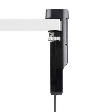 Gniazdo biurkowe Neomounts DS22-840BL6 z zaciskiem i portami USB-C i USB-A - listwa zasilająca z szybkim ładowaniem (czarna)