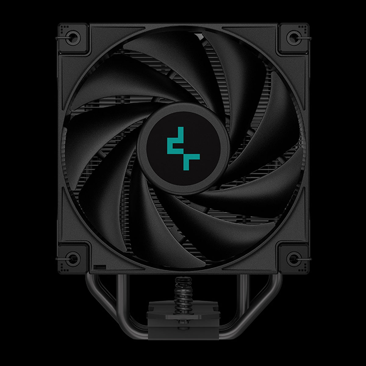 Deepcool ak400 zero dark plus chłodnica procesora (czarna)