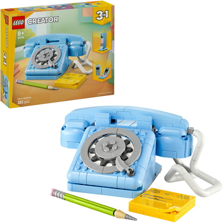 Lego ® Creator Telefon 3 w 1 w stylu retro, telefon vintage - 31174