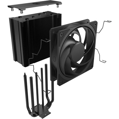Chłodnica procesora Cooler Master Hyper 212 3dhp czarna (czarna)