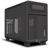Obudowa mini tower Thermaltake tr100 (czarna | 2x USB-A | 1x USB-C)