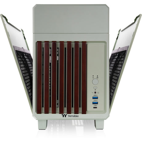 Obudowa mini tower Thermaltake tr100 ws matcha green (jasnozielony | 2x USB-A | 1x USB-C)