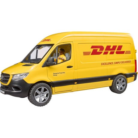 Bruder MB Sprinter DHL z kierowcą model pojazdu (02671)