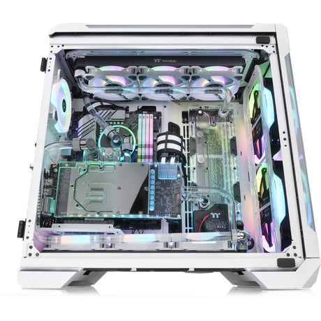 Obudowa Midi Tower Thermaltake View 51 tg Snow Argb Edition (biała | 4x USB-A | 1x USB-C | RGB | okno)