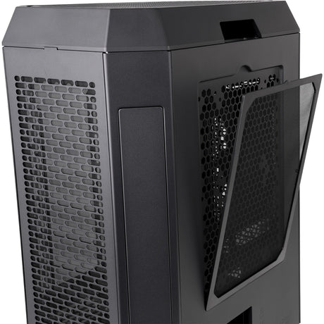 Thermaltake the tower 600 obudowa midi tower (czarna | 4x USB-A | 1x USB-C | szkło hartowane)