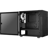 Obudowa mini tower Aerocool atomic v2 (czarna | 2x USB-A | okienko)