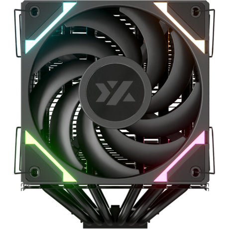 Chłodnica procesora Xyz PC Gear Thermax 6 Duo RGB (czarna, ARGB, PWM)