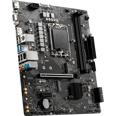 Płyta główna MSI Pro H610M-G DDR4 z gniazdem 1700 (GB-LAN, dźwięk, µATX)