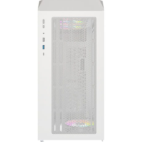 Obudowa midi tower Montech x5m (biała | 2x USB-A | 1x USB-C | RGB | szkło hartowane)