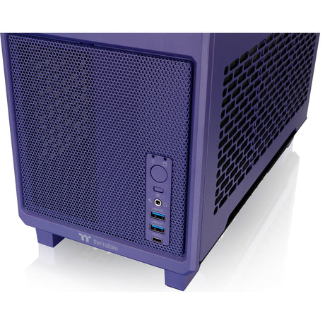 Obudowa mini tower Thermaltake tr100 future dusk (fioletowa | 2x USB-A | 1x USB-C)