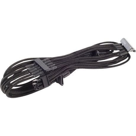 Modułowy kabel zasilający Silverstone pp06b-4sata10 (czarny, 1 metr, wersja lite detaliczna)