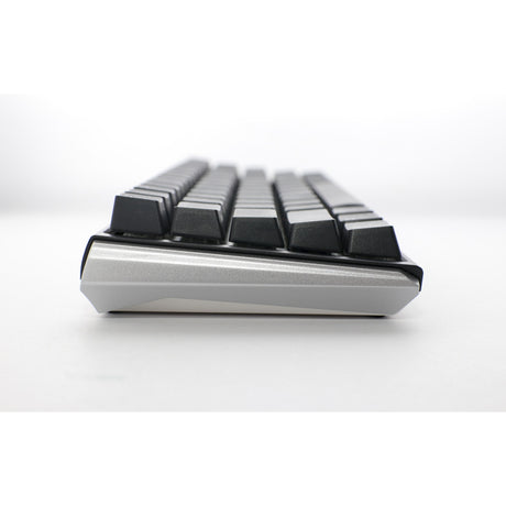 Ducky one 3 klasyczna klawiatura mechaniczna mini rgb (czarna, układ amerykański (qwerty), wiśnia mx cicha czerwień, 60%, dioda rgb, podwójny strzał pbt, możliwość wymiany podczas pracy, mechanika szarlatana)