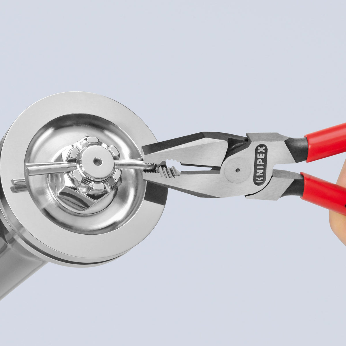 Szczypce uniwersalne Knipex Power 200 mm Szczypce uniwersalne (czerwone)