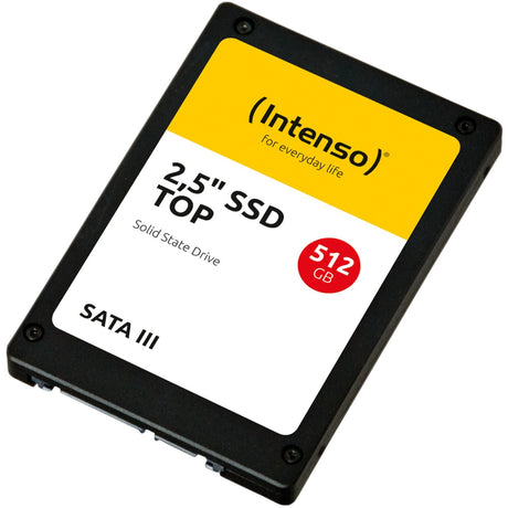 Najwyższa wydajność Intenso, dysk SSD 512 GB (czarny, 3812450, SATA 600, luzem)