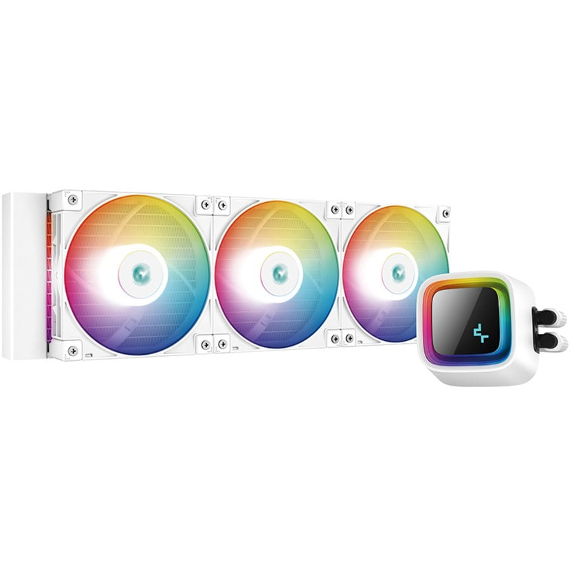 Chłodzenie wodne Deepcool LS720 360 mm (białe)