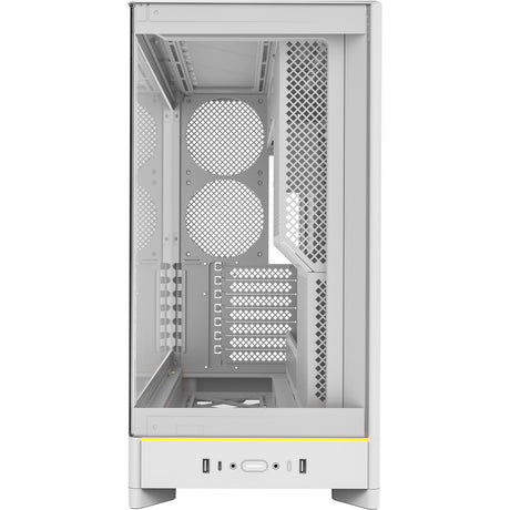 Obudowa midi tower Montech HS02 (biała | 2x USB-A | 1x USB-C | RGB | szkło hartowane)