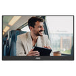 Monitor Aoc 16t20e2 15.6 (czarny, 1x mini HDMI, 1x USB-C, audio)