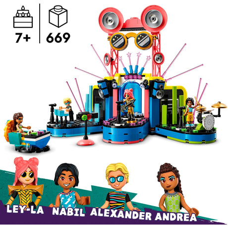 LEGO Friends - zabawka konstrukcyjna z pokazu talentów muzycznych w Heartlake City (42616)