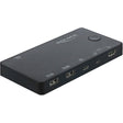 Delock Przełącznik HDMI USB-C KVM 4K 60 Hz z przełącznikiem USB 2.0 KVM