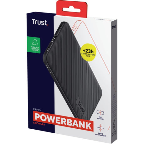 Eco power bank Trust primo 5000 mAh (czarny)