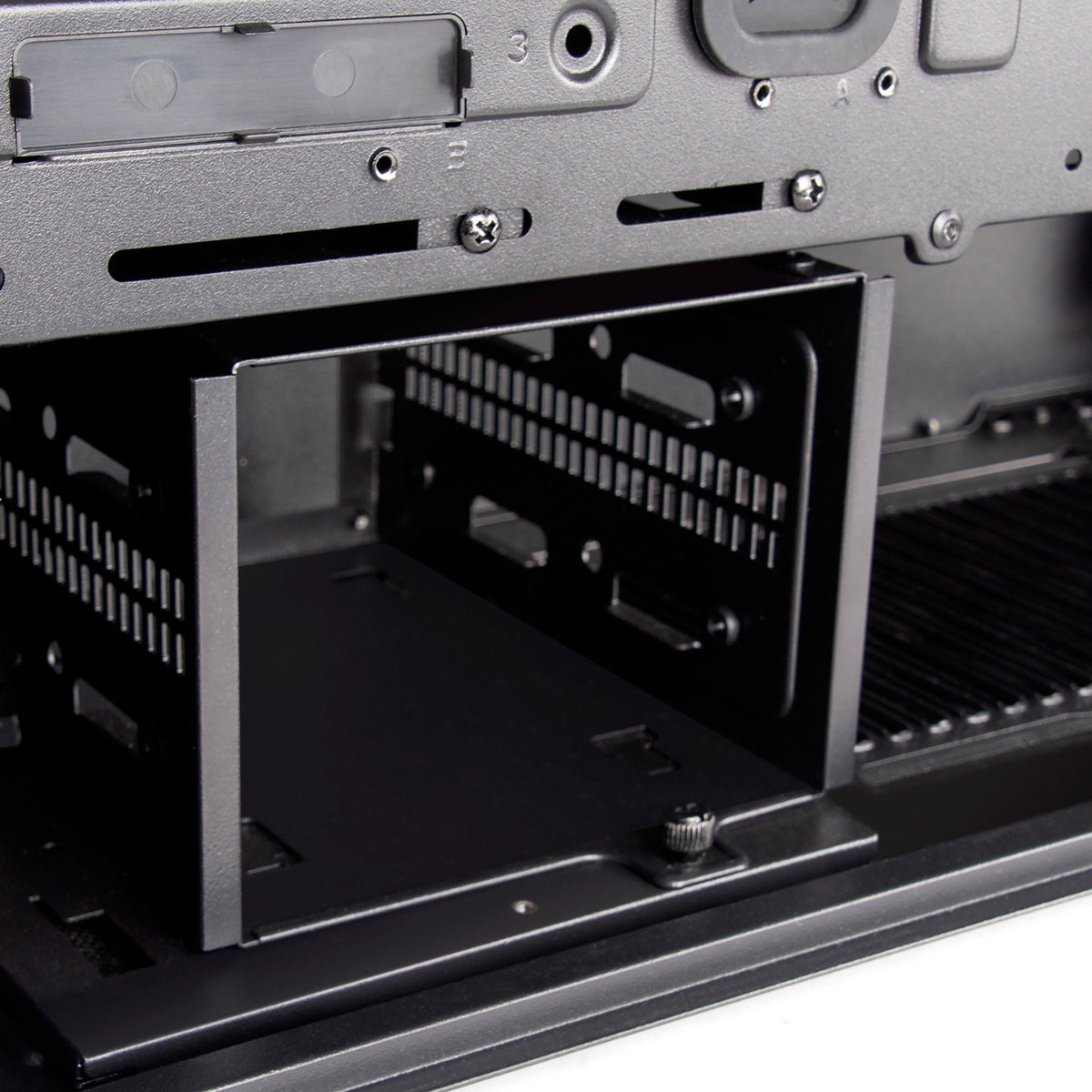 Obudowa midi tower Silverstone seta q1 (czarna | 2x USB-A | 1x USB-C)