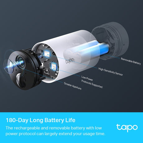 Kamera bezpieczeństwa tp-link tapo c400s2 (biała)