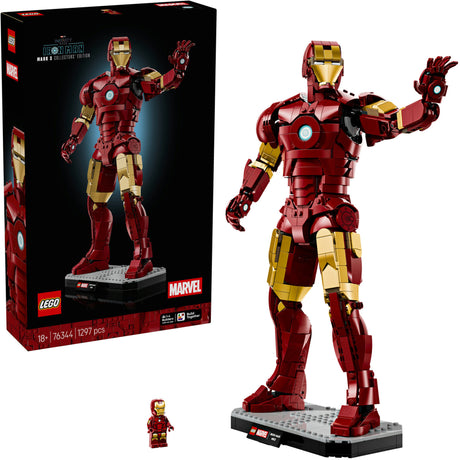 Lego Marvel Iron Man Mark 3 – edycja kolekcjonerska - 76344