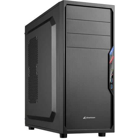 Obudowa midi tower Sharkoon vs4-v (czarna | 2x USB-A)
