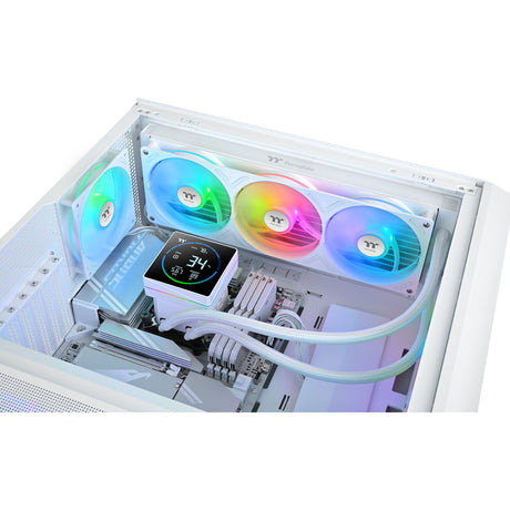 Thermaltake TH360-S V3 ARGB Sync AIO Liquid Cooler - Snow Edition Chłodzenie wodne (białe)