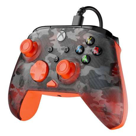 Kontroler przewodowy Turtle Beach Rematch Core (czarny pomarańczowy, Xbox Series X|S, Xbox One, PC)