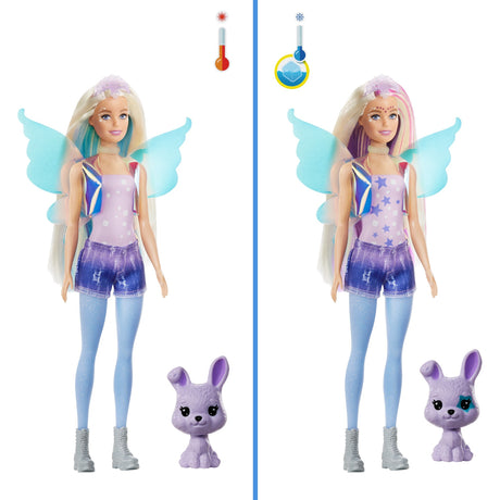Barbie ujawnia kolory - lalka wróżka w stylu fantasy