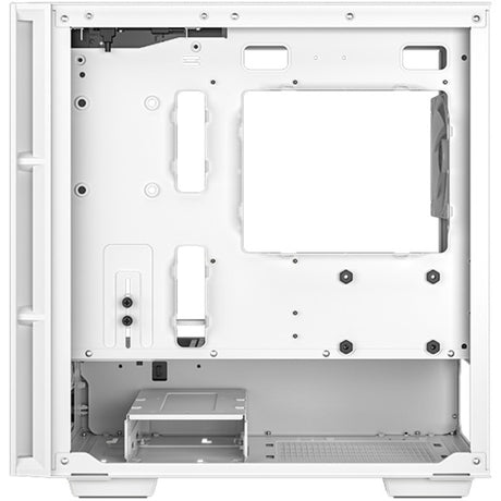 Obudowa cyfrowa mini tower Deepcool ch360 (biała | 1x USB-A | 1x USB-C | RGB | szkło hartowane)