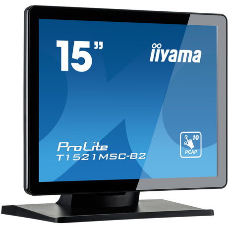 Monitor dotykowy Iiyama prolite t1521msc-b2 15 (czarny, hdmi, vga, usb-b)