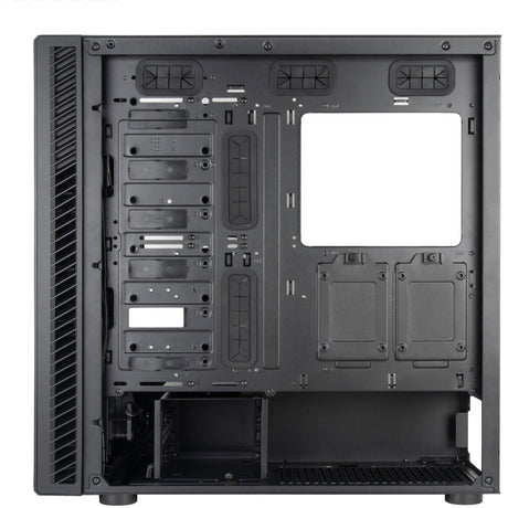 Obudowa midi tower Silverstone seta q1 (czarna | 2x USB-A | 1x USB-C)