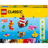 Lego Classic — kreatywne zabawki konstrukcyjne do zabawy w morzu (11018)
