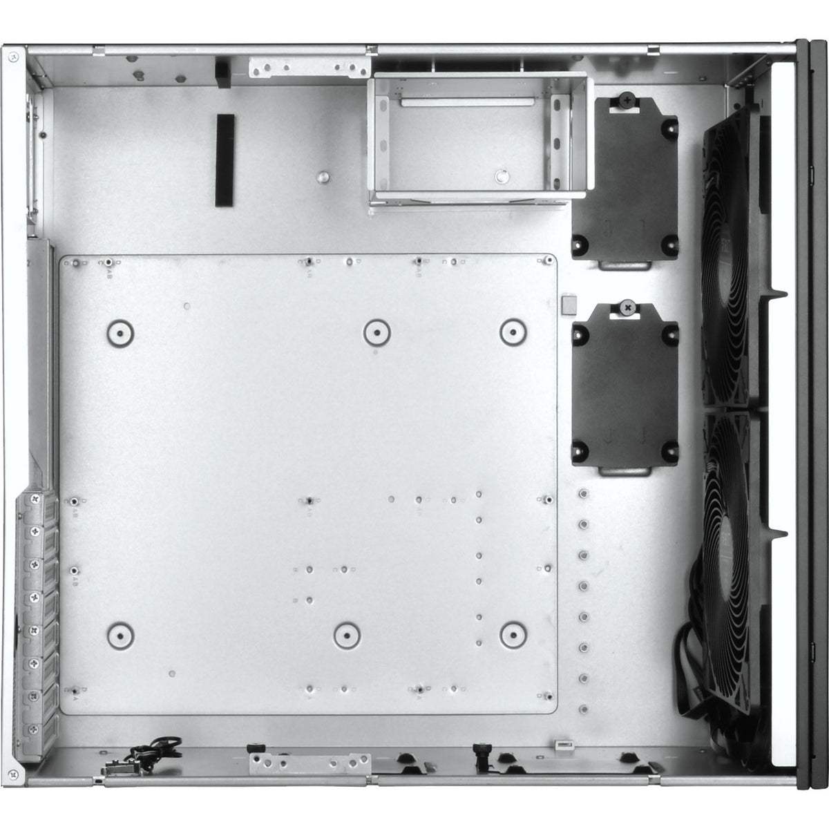 Obudowa rack Silverstone RM51 (czarna | 5h | 2x USB-A | 1x USB-C)