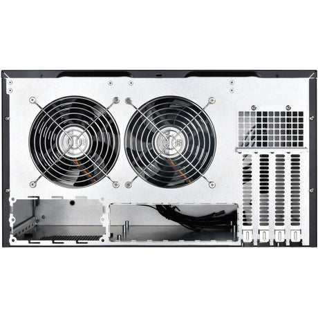 Obudowa rack Silverstone CS381b v1.1 (czarna | 2x USB-A 3.2 (5 Gbit s) | 2x audio)