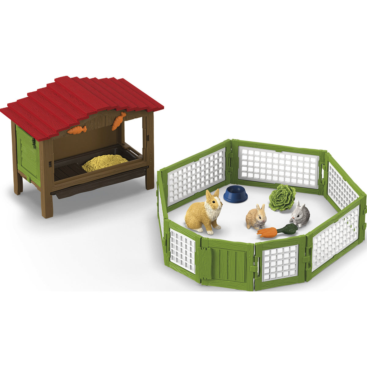 Schleich Farm World - Klatka dla królików - 42728