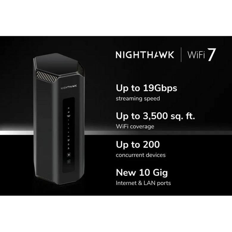 Trójzakresowy router Netgear Nighthawk rs700 Wi-Fi 7