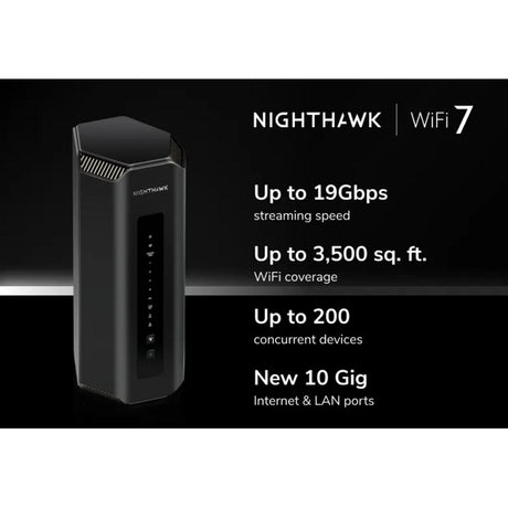 Trójzakresowy router Netgear Nighthawk rs700 Wi-Fi 7