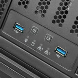 Obudowa rack Silverstone RM400 (czarna | 2x USB-A 3.2 (5 Gbit s))