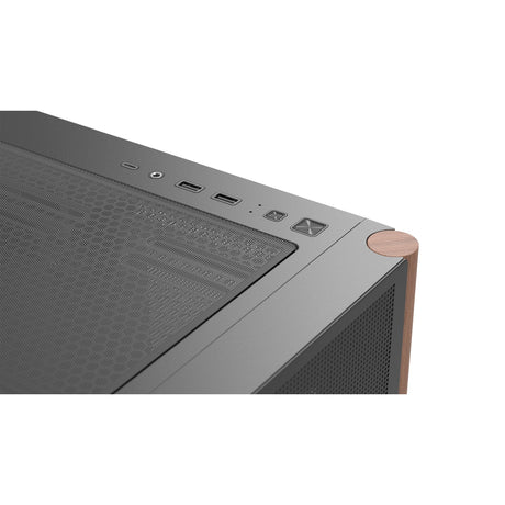 Obudowa mini tower Aerocool b301a (czarna | 1x USB-A | 1x USB-C | RGB)